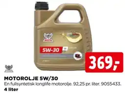 jem & fix Basta motorolje 5w/30 tilbud