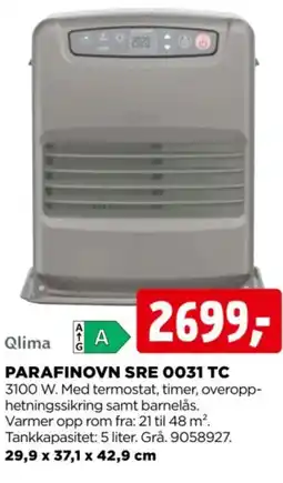 jem & fix Qlima Parafinovn Sre 0031 Tc tilbud
