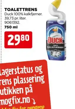 jem & fix Duck toalettrens tilbud
