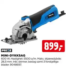 jem & fix Prize mini-dykk sag tilbud
