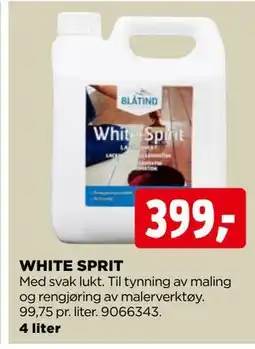 jem & fix WHITE SPRIT tilbud