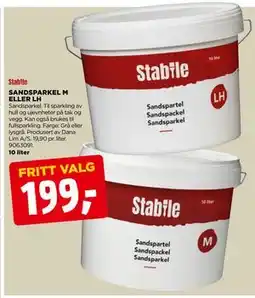 jem & fix SANDSPARKEL M ELLER LH tilbud