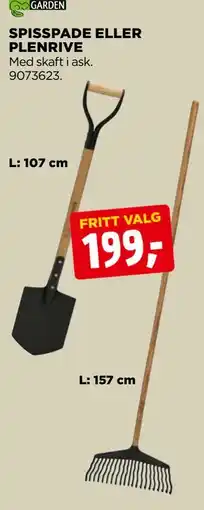 jem & fix SPISSPADE ELLER PLENRIVE tilbud