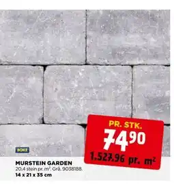 jem & fix MURSTEIN GARDEN tilbud