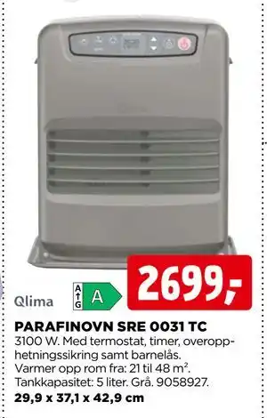 jem & fix PARAFINOVN SRE 0031 TC tilbud