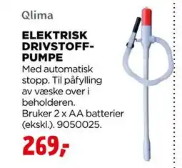 jem & fix ELEKTRISK DRIVSTOFFPUMPE tilbud