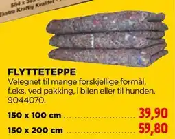 jem & fix FLYTTETEPPE tilbud