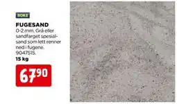 jem & fix FUGESAND tilbud