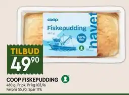 Coop Mega COOP FISKEPUDDING tilbud