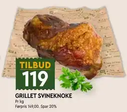 Coop Mega GRILLET SVINEKNOKE tilbud