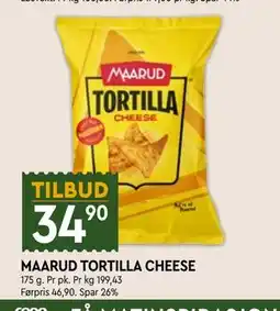 Coop Mega MAARUD TORTILLA CHEESE tilbud
