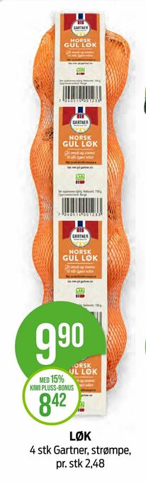 Kiwi Løk tilbud