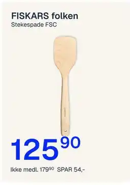 Jernia FISKARS folken Stekespade FSC tilbud