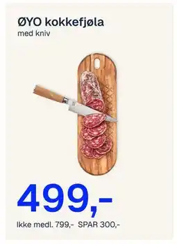 Jernia ØYO kokkefjøla tilbud