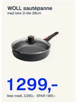 Jernia WOLL sautépanne tilbud