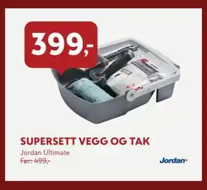 SUPERSETT VEGG OG TAK