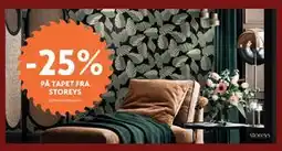 Byggmakker 25% PÅ TAPET FRA STOREYS tilbud