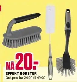 Europris EFFEKT BØRSTER tilbud