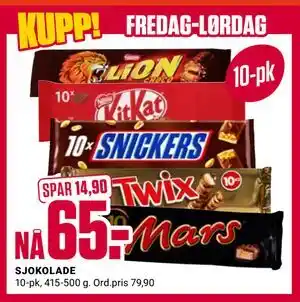 SJOKOLADE