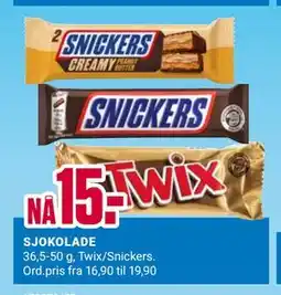 Europris SJOKOLADE tilbud