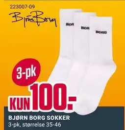 Europris BJØRN BORG SOKKER tilbud