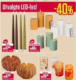 Europris Utvalgte LED-lys tilbud