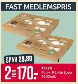 Europris TELYS, Medlemspris tilbud