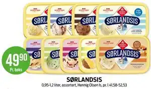 Kiwi SØRLANDSIS tilbud