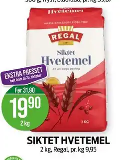 Kiwi SIKTET HVETEMEL tilbud
