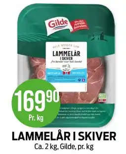 Kiwi LAMMELÅR I SKIVER tilbud
