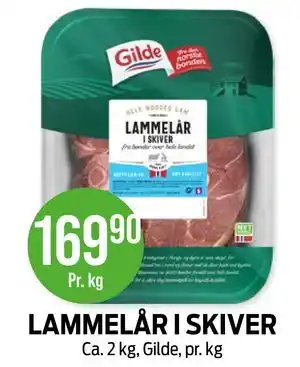 Kiwi LAMMELÅR I SKIVER tilbud