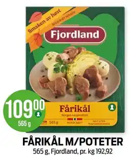 Kiwi FÅRIKÅL M/POTETER tilbud