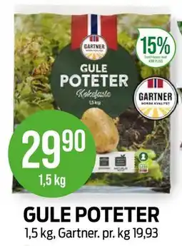 Kiwi GULE POTETER tilbud