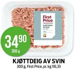 Kiwi KJØTTDEIG AV SVIN tilbud