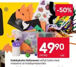 Rusta Hobbyboks Halloween tilbud
