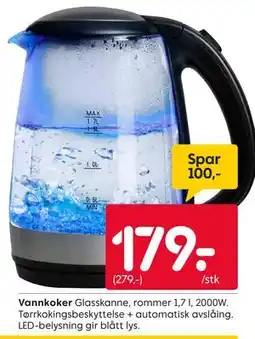 Rusta Vannkoker tilbud