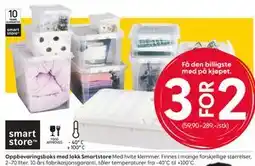 Rusta Oppbevaringsboks med lokk Smartstore tilbud