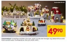 Rusta Julelandsbyer tilbud