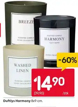 Rusta Duftlys Harmony tilbud
