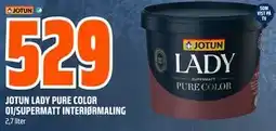 Obs Bygg JOTUN LADY PURE COLOR 01/SUPERMATT INTERIØRMALING tilbud