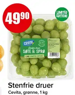 Spar Stenfrie druer tilbud