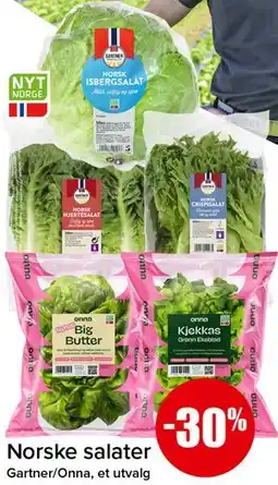 Spar Norske salater tilbud