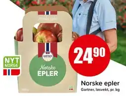 Spar Norske epler tilbud