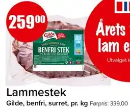Spar Lammestek tilbud