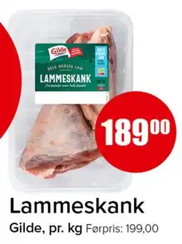 Spar Lammeskank tilbud