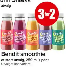 Spar Bendit smoothie tilbud