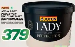 Coop Byggmix JOTUN LADY PERFECTION TAK 02/HELMATT INTERIØRMALING tilbud