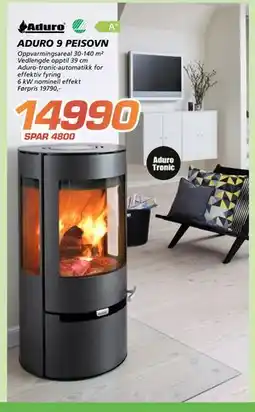 Coop Byggmix ADURO 9 PEISOVN tilbud
