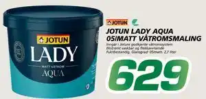 JOTUN LADY AQUA 05/MATT VÅTROMSMALING