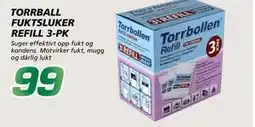 Coop Byggmix TORRBALL FUKTSLUKER REFILL 3-PK tilbud